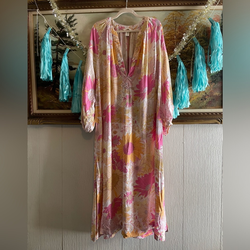 H&M Floral Print Maxi Dress. Size XXL.